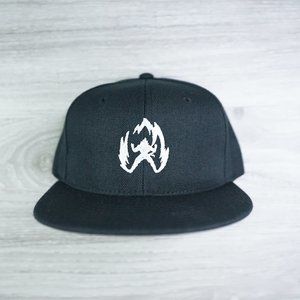 Charged Up Anime Black Snapback